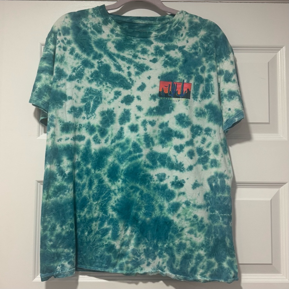 Artist Union Clothing Co. Teal Tie-Dye Arizona Tee